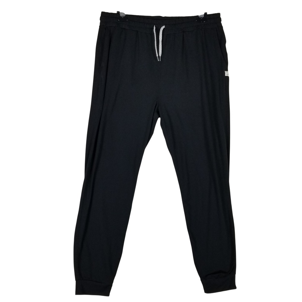 Vuori Performance Jogger Women XXL Black VW303-L Recycled Stretch Activewear